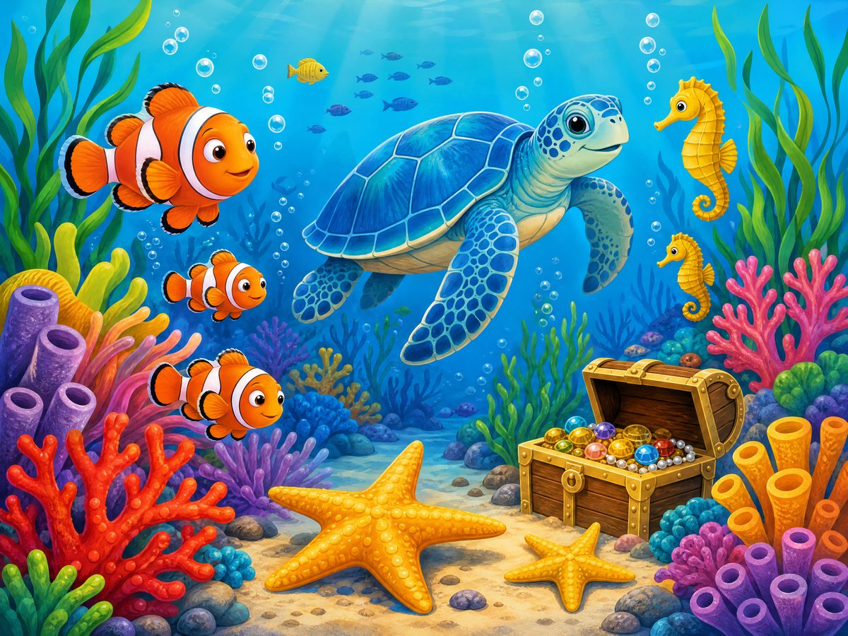 Find the Differences: Under the Sea #1