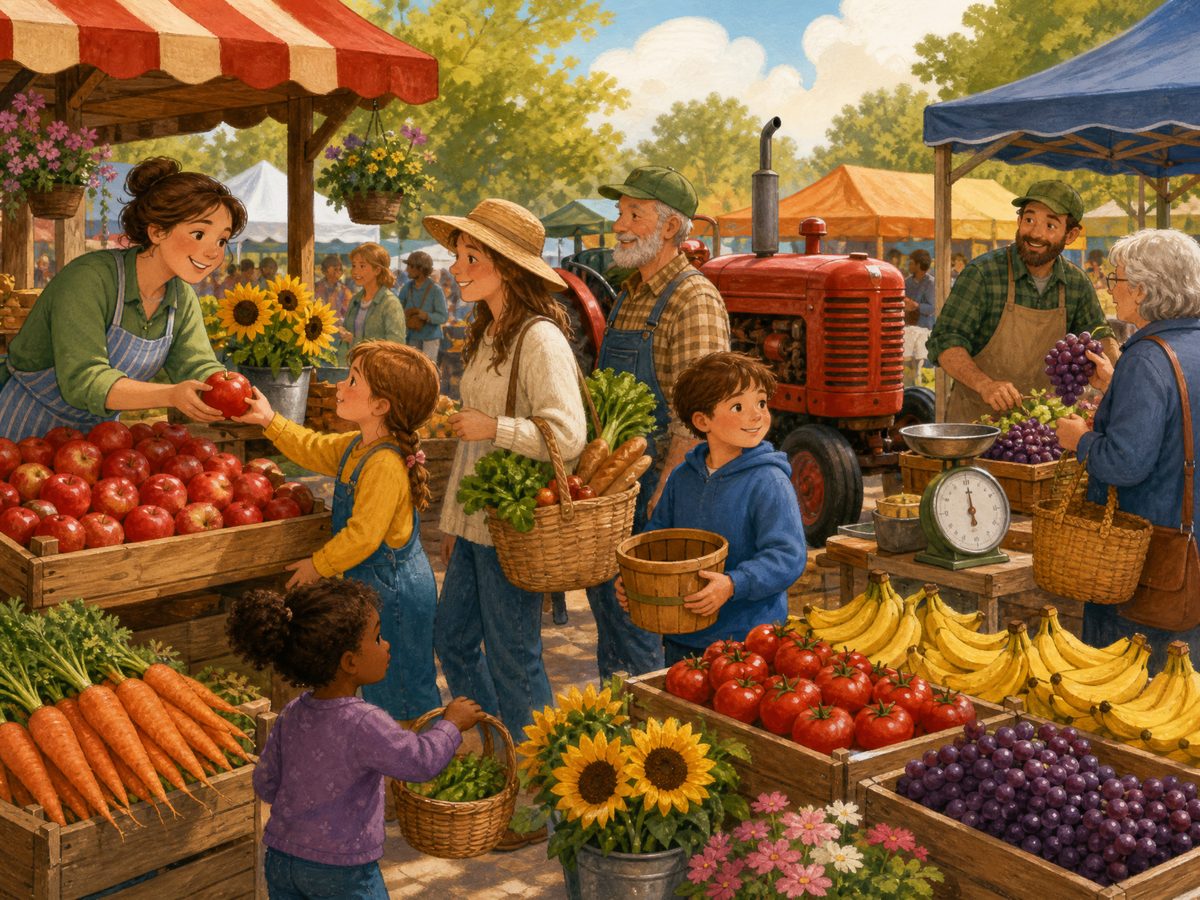 Find the Differences: Farmers Market #1