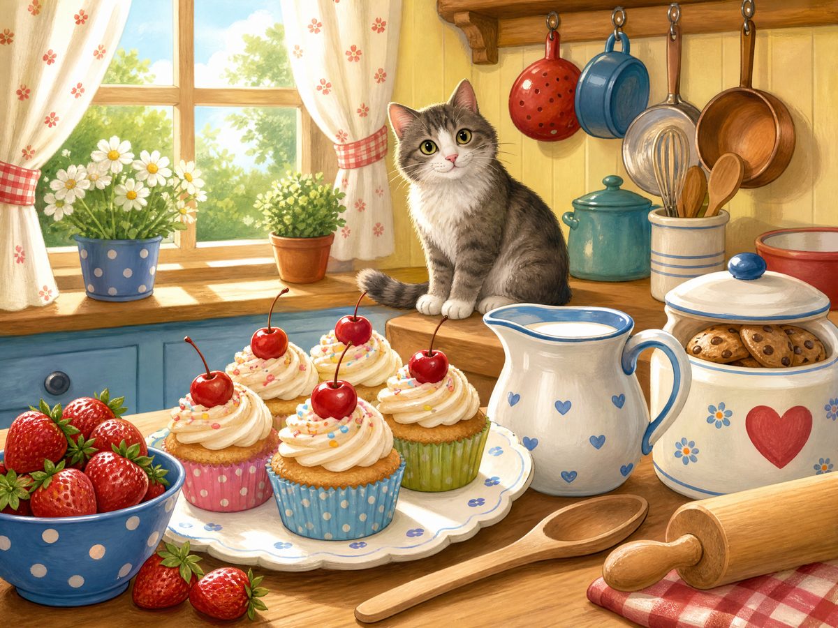 Find the Differences: Busy Kitchen #1