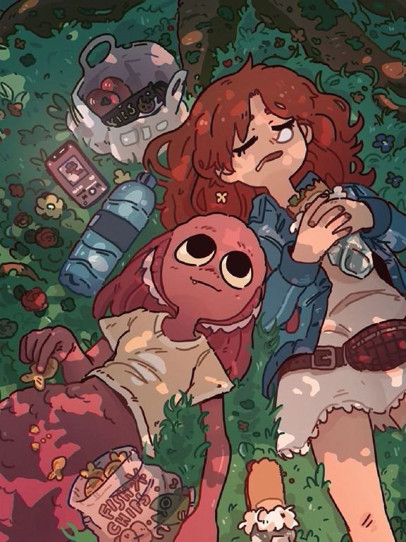 Puzzle picture for a spot-the-difference puzzle