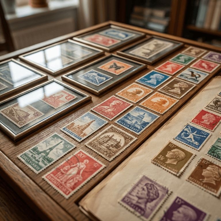 Vintage Stamp Collection